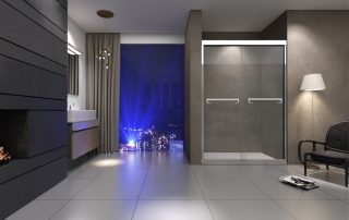 衛(wèi)生間里有窗戶的該如何安裝淋浴房？